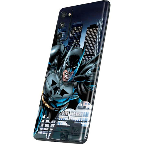 DC Comics Batman Dark Knight Comic Art Action Pose Galaxy S20 Fan Edition Skin